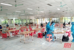 Thị xã Bỉm Sơn xét nghiệm tầm soát COVID-19 trên diện rộng