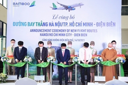 Bamboo Airways  khai trương  đường bay thẳng  kết nối  Hà Nội và TP Hồ Chí Minh với Điện Biên