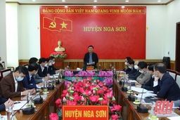 Nga Sơn nỗ lực phấn đấu để trở thành huyện giàu đẹp, văn minh