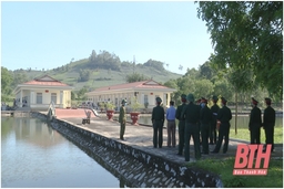 Bộ CHQS tỉnh k iểm tra công tác phòng, chống dịch COVID-19 tại thị xã Bỉm Sơn