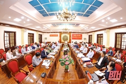 Ban Thường vụ Tỉnh ủy cho ý kiến vào dự thảo Đề án xây dựng và phát triển Trường Chính trị tỉnh Thanh Hóa đến năm 2025, định hướng đến năm 2030 và một số chính sách, đề án quan trọng khác