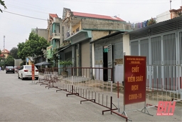 TP Thanh Hóa: Phong tỏa tạm thời cụm dân cư phố Nguyễn Tĩnh, phường Đông Hương