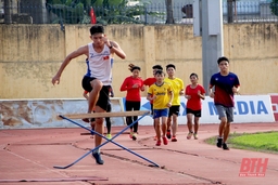 Điền kinh Thanh Hóa quyết tâm giành thành tích cao tại các giải đấu lớn