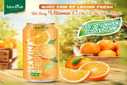 Nước cam ép Lavina Fresh 100% tự nhiên giúp tăng cường sức khỏe
