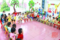 Trường Mầm non xã Thọ Thanh nâng cao chất lượng nuôi dưỡng chăm sóc, giáo dục trẻ