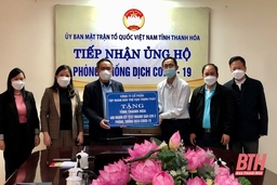 Công ty CP Tập đoàn bảo trợ Vạn Thịnh Phát ủng hộ tỉnh Thanh Hóa 400.000 kít test nhanh SAR S -C o V-2