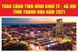 [Infographics] - Toàn cảnh tình hình kinh tế - xã hội tỉnh Thanh Hoá năm 2021