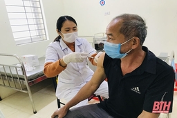 Triển khai chiến dịch tiêm vắc xin phòng COVID-19 trên địa bàn tỉnh Thanh Hóa đợt 22 năm 2021