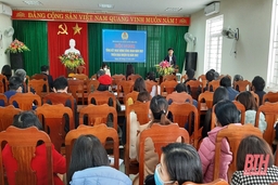Chăm lo lợi ích cho đoàn viên, người lao động trên địa bàn huyện Thiệu Hóa