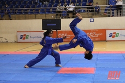 Khai mạc giải Vovinam và vật tự do trong chương trình Đại hội TDTT tỉnh Thanh Hóa lần thứ IX