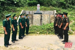 Đồn Biên phòng Trung Lý đẩy mạnh tuyên truyền bảo vệ chủ quyền, an ninh biên giới