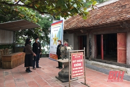 Tăng cường công tác quản lý điểm di tích văn hóa tâm linh dịp cuối năm