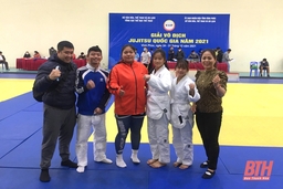 Đội tuyển Jujitsu Thanh Hóa thi đấu thành công tại Giải vô địch quốc gia 2021