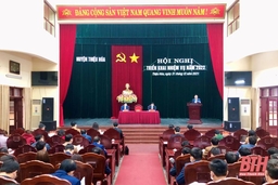 Huyện Thiệu Hoá triển khai nhiệm vụ năm 2022
