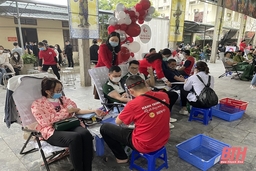 Hưởng ứng Chiến dịch hiến máu tình nguyện dịp Tết Nguyên đán và Lễ hội Xuân hồng 2022