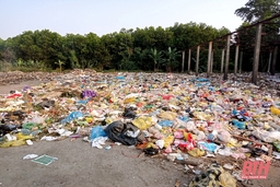 Giải quyết vấn đề rác thải sinh hoạt ở Thạch Thành
