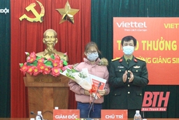 Viettel Thanh Hóa trao thưởng chương trình “Tưng bừng Giáng sinh - Rinh vàng tài lộc”