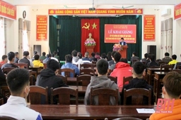 Huyện Hoằng Hóa bồi dưỡng nhận thức về Đảng cho thanh niên ưu tú sẵn sàng lên đường nhập ngũ