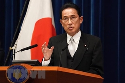 Nhật Bản: Tỷ lệ ủng hộ nội các của Thủ tướng Kishida đạt 55,9%