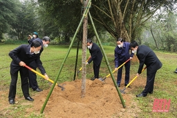 Chủ tịch UBND tỉnh Đỗ Minh Tuấn dự lễ phát động “Tết trồng cây đời đời nhớ ơn Bác Hồ” tại huyện Thọ Xuân