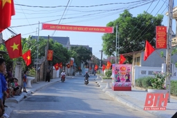 Đảng bộ xã Thọ Lập phát huy truyền thống cách mạng xây dựng nông thôn mới kiểu mẫu