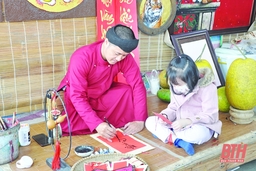 Xin chữ đầu năm: Gìn giữ một nét đẹp văn hóa truyền thống