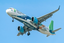 Chuyên cơ đặc biệt của Bamboo Airways đón những “cô gái vàng” của Đội tuyển bóng đá nữ Việt Nam về nước