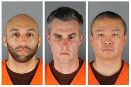Ba cựu cảnh sát Mỹ bị cáo buộc vi phạm quyền công dân của George Floyd