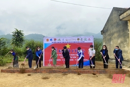 Khởi công xây dựng điểm trường “Vì trẻ em vùng cao” tại xã Sơn Điện