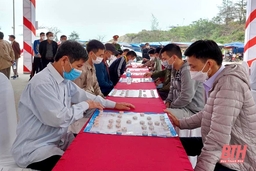 Khai mạc Giải cờ thẻ, cờ tướng thành phố Sầm Sơn năm 2022