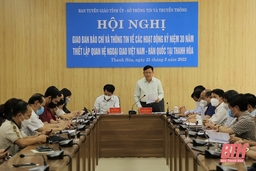 Thanh Hóa sẽ tổ chức nhiều hoạt động kỷ niệm 30 năm thiết lập quan hệ ngoại giao Việt Nam - Hàn Quốc