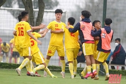 U19 Đông Á Thanh Hóa giành chiến thắng trong trận ra quân