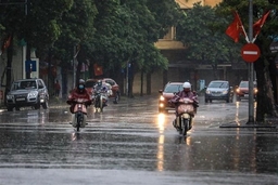 Ảnh hưởng của không khí lạnh, Thanh Hoá có mưa rào và dông rải rác