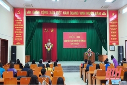 Hội thi giảng viên lý luận chính trị giỏi, cụm 2 năm 2022 tại Nông Cống