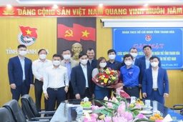 Gặp mặt Đoàn đại biểu Hội Doanh nhân trẻ tỉnh Thanh Hoá dự Đại hội Đại biểu toàn quốc Doanh nhân trẻ Việt Nam lần thứ VII