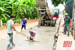 Huyện Thường Xuân đầu tư xây dựng hệ thống đường giao thông nông thôn