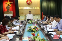 Thường trực HĐND tỉnh giám sát công tác cải cách hành chính tại Kho bạc Nhà nước tỉnh Thanh Hóa