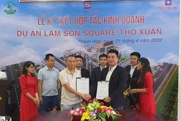 Ký kết hợp tác kinh doanh  Dự án Lam Sơn Square