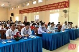 Ra mắt và tập huấn xây dựng mô hình “Chính quyền thân thiện, vì Nhân dân phục vụ”  tại xã Quảng Lộc