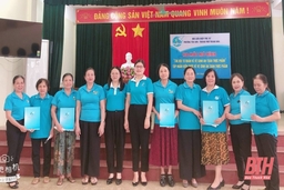 Ra mắt 9 “Chi hội Phụ nữ tự quản về vệ sinh an toàn thực phẩm” thuộc phường Tân Sơn