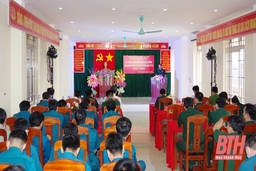 Ban CHQS huyện Nông Cống phát động thi đua kỷ niệm 75 năm ngày thương binh, liệt sỹ
