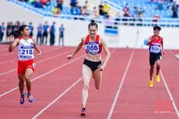 Quách Thị Lan giành huy chương đồng nội dung 400m tại SEA Games 31