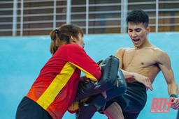 VĐV Pencak Silat Vũ Văn Kiên: “Sau bao ngày khổ luyện vất vả, mong toàn đội sẽ gặt hái được kết quả như ý”