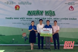 Tổ chức Ngày hội thiếu nhi Việt Nam - học tập tốt, rèn luyện chăm
