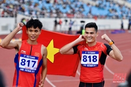 Quách Công Lịch giành huy chương bạc nội dung 400m rào tại SEA Games 31