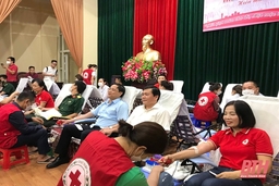 Sôi nổi ngày hội hiến máu tình nguyện huyện Lang Chánh