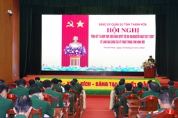 Đảng ủy quân sự tỉnh Thanh Hóa t ổng kết 15 năm thực hiện Nghị quyết 382 về lãnh đạo công tác kỹ thuật trong tình hình mới