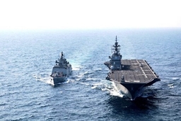 Hải quân Ấn Độ hạ thủy hai tàu khu trục tên lửa tàng hình thế hệ mới