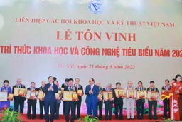 Tôn vinh trí thức Khoa học và Công nghệ tiêu biểu năm 2022: Thanh Hóa có 1 trí thức được vinh danh