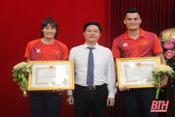 Quách Thị Lan được đề nghị tặng Huân chương Lao động hạng Ba, 7 VĐV của Thanh Hóa được nhận Bằng khen của Thủ tướng Chính phủ